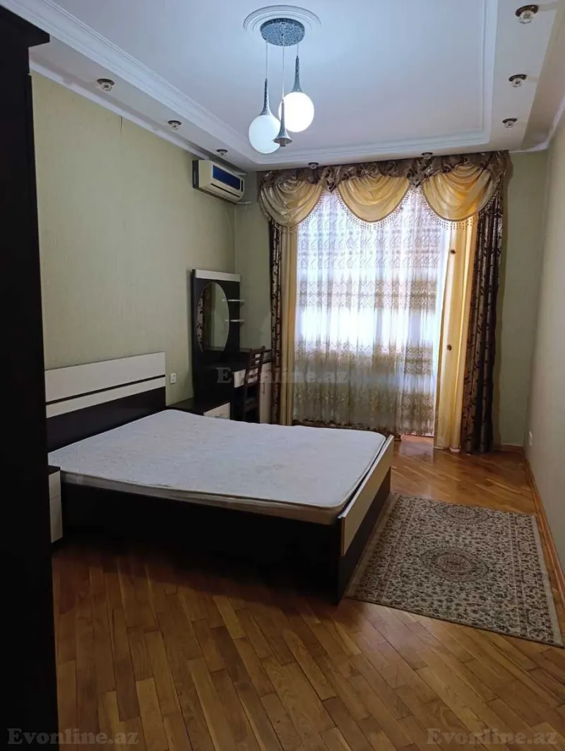 Kirayə verilir 3 otaqlı Mənzil Yeni tikili 110 m² Nərimanov r. - şəkil 3