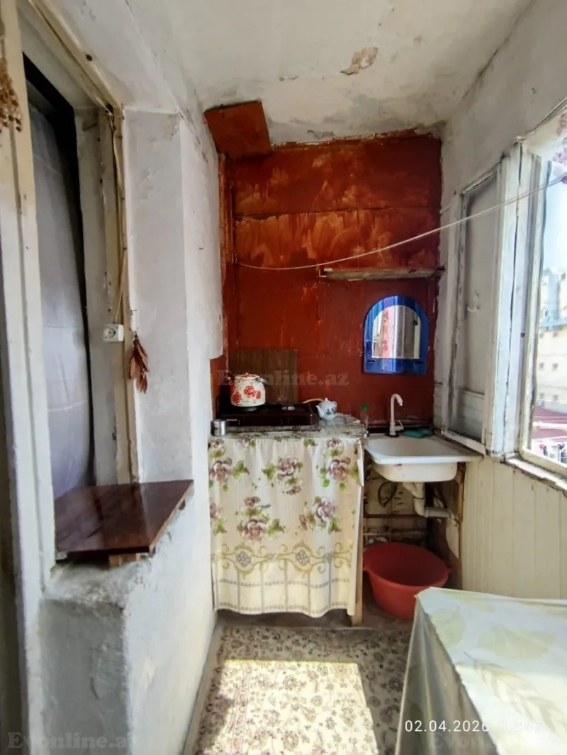 Kirayə verilir 1 otaqlı Mənzil Köhnə tikili 20 m² Xalqlar Dostluğu m. - şəkil 4