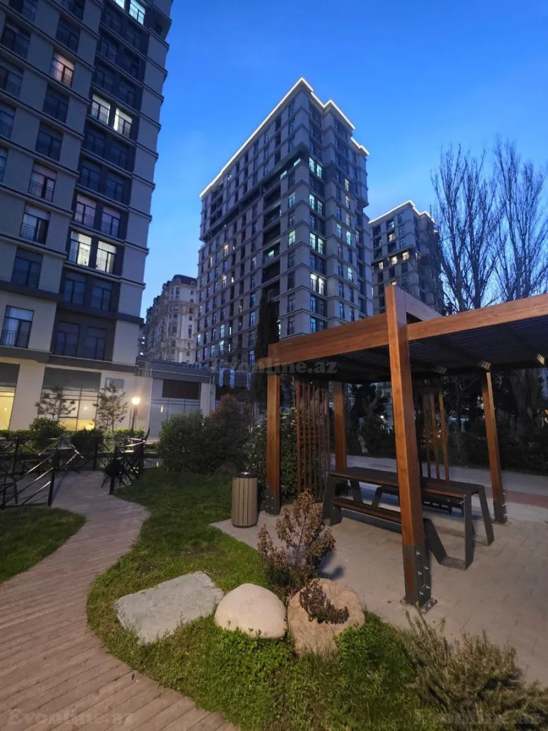 Satılır 3 otaqlı Mənzil Yeni tikili 132 m² Nəriman Nərimanov m. - şəkil 3