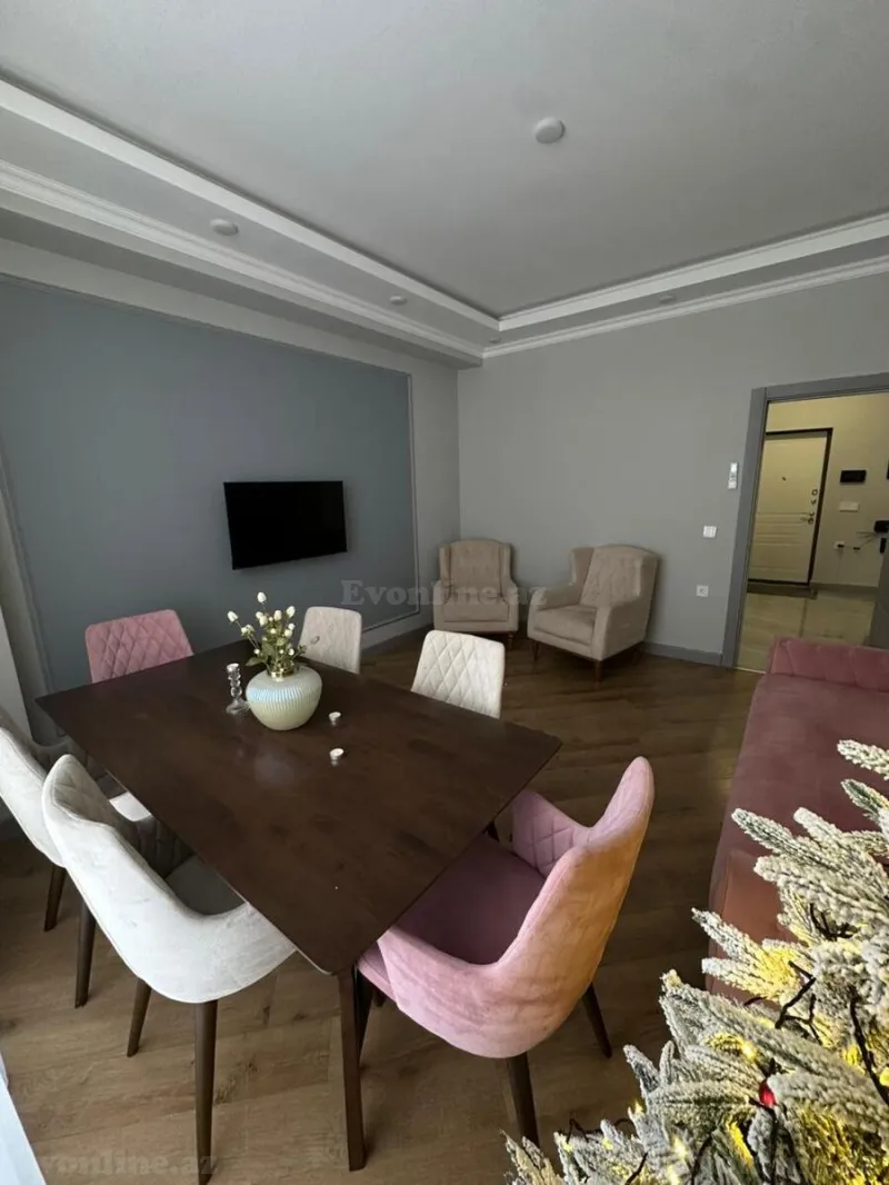 Kirayə verilir 2 otaqlı Mənzil Yeni tikili 77 m² Dərnəgül m. - şəkil 7