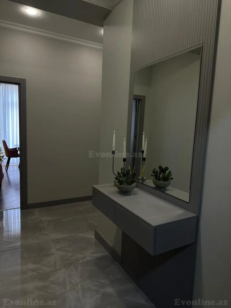Kirayə verilir 2 otaqlı Mənzil Yeni tikili 77 m² Dərnəgül m. - şəkil 16