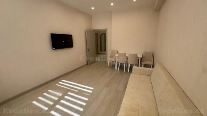 Kirayə verilir 2 otaqlı Mənzil Yeni tikili 60 m² Dərnəgül m. - şəkil 2