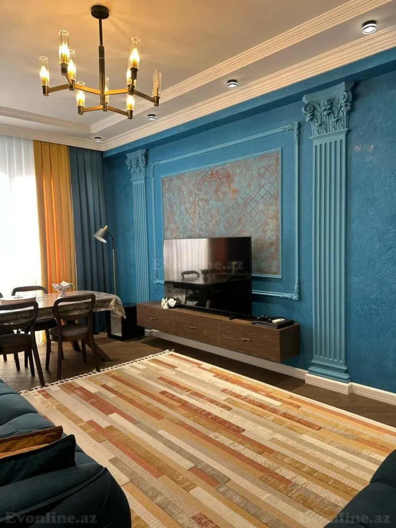 Satılır 3 otaqlı Mənzil Yeni tikili 100 m² Memar Əcəmi m. - şəkil 2