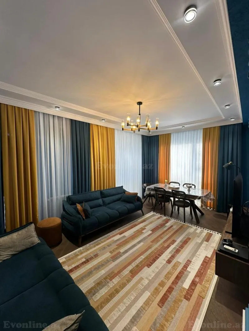 Satılır 3 otaqlı Mənzil Yeni tikili 100 m² Memar Əcəmi m. - şəkil 3