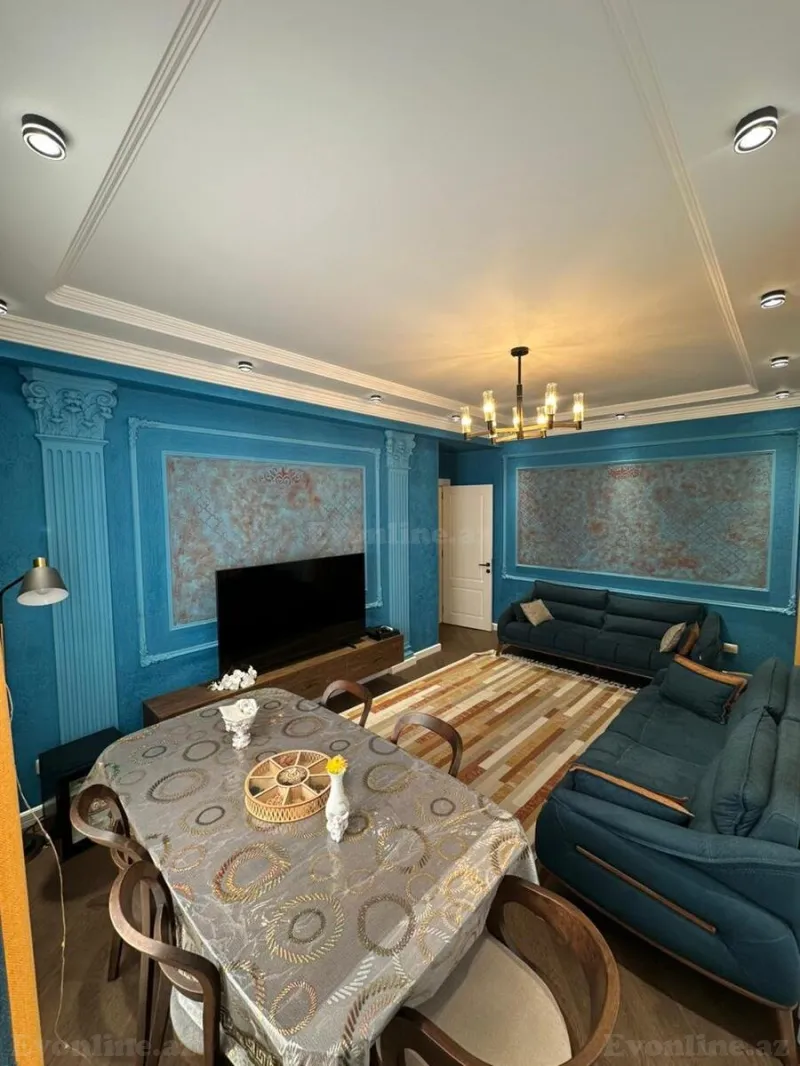 Satılır 3 otaqlı Mənzil Yeni tikili 100 m² Memar Əcəmi m. - şəkil 5