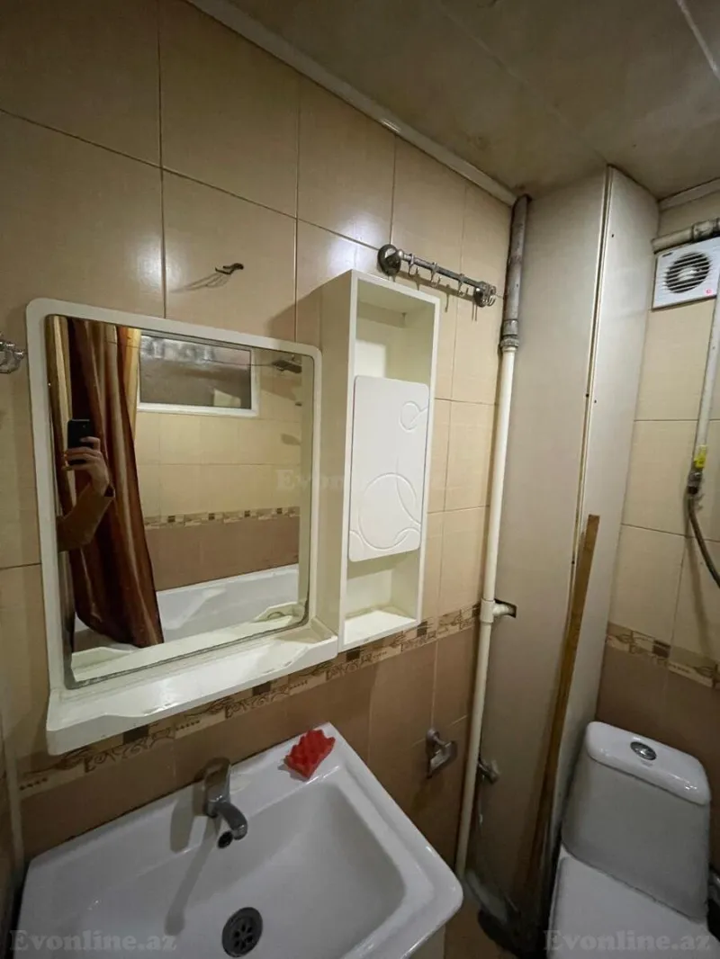 Kirayə verilir 1 otaqlı Mənzil Köhnə tikili 40 m² 8-ci kilometr - şəkil 7