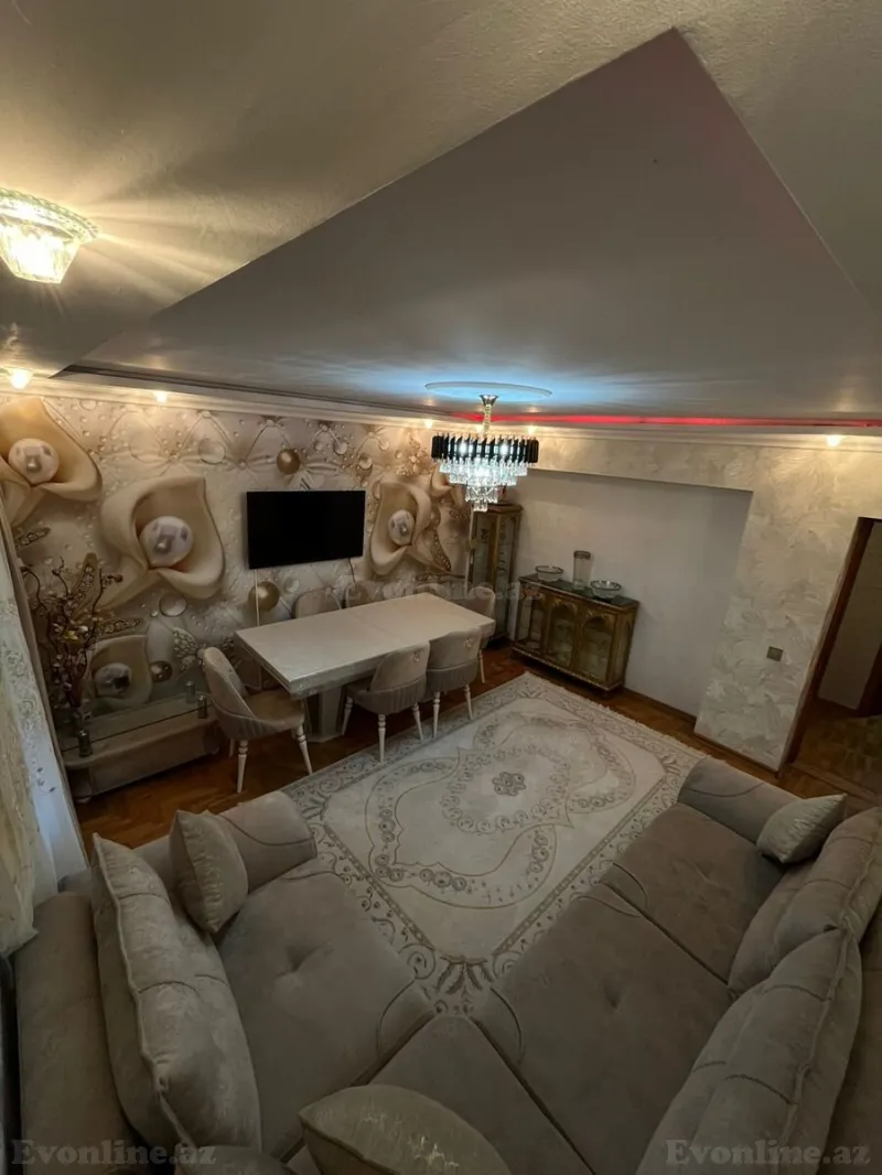 Satılır 3 otaqlı Mənzil Köhnə tikili 80 m² Xətai m. - şəkil 3