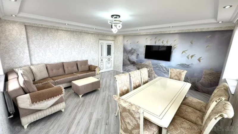 Satılır 2 otaqlı Mənzil Yeni tikili 110 m² Neftçilər m. - şəkil 2