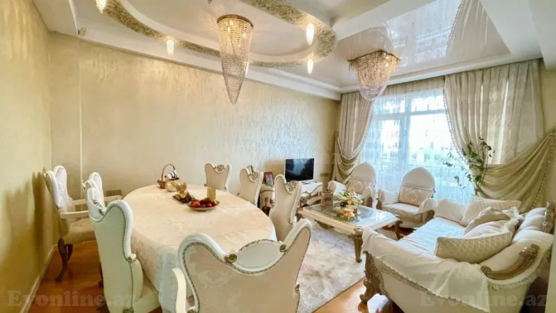 Satılır 3 otaqlı Mənzil Yeni tikili 135 m² Memar Əcəmi m. - şəkil 2