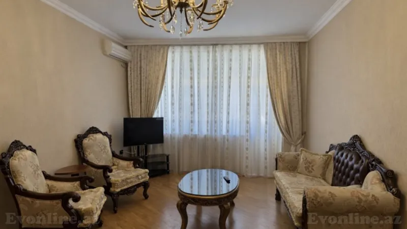 Kirayə verilir 2 otaqlı Mənzil Yeni tikili 110 m² Gənclik m.