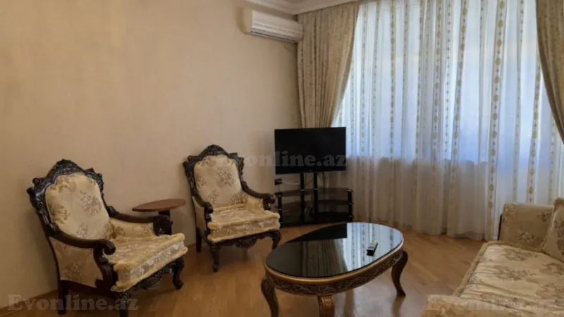 Kirayə verilir 2 otaqlı Mənzil Yeni tikili 110 m² Gənclik m. - şəkil 2