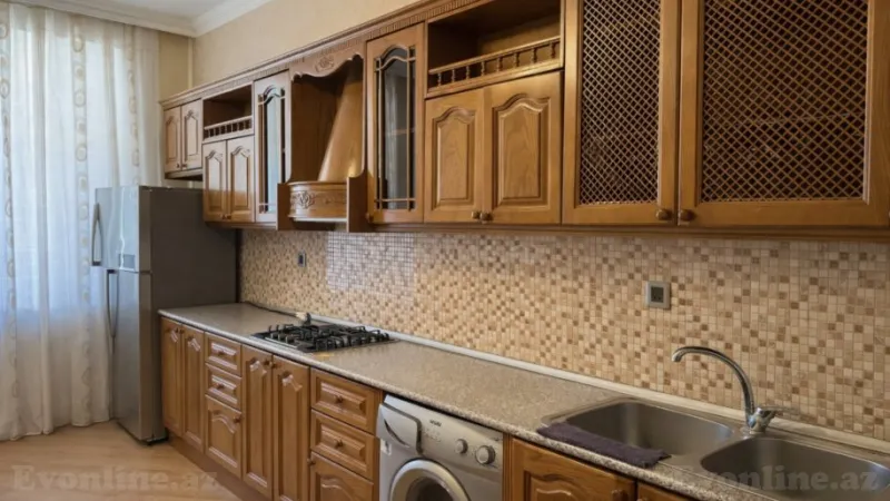 Kirayə verilir 2 otaqlı Mənzil Yeni tikili 110 m² Gənclik m. - şəkil 3