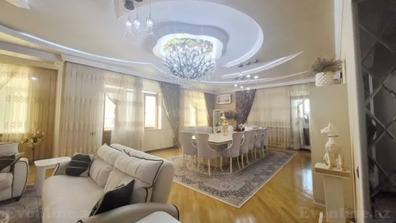 Satılır 5 otaqlı Mənzil Yeni tikili 400 m² Gənclik m. - şəkil 2