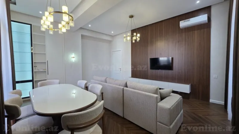 Satılır 3 otaqlı Mənzil Yeni tikili 125 m² Nəsimi r. - şəkil 4