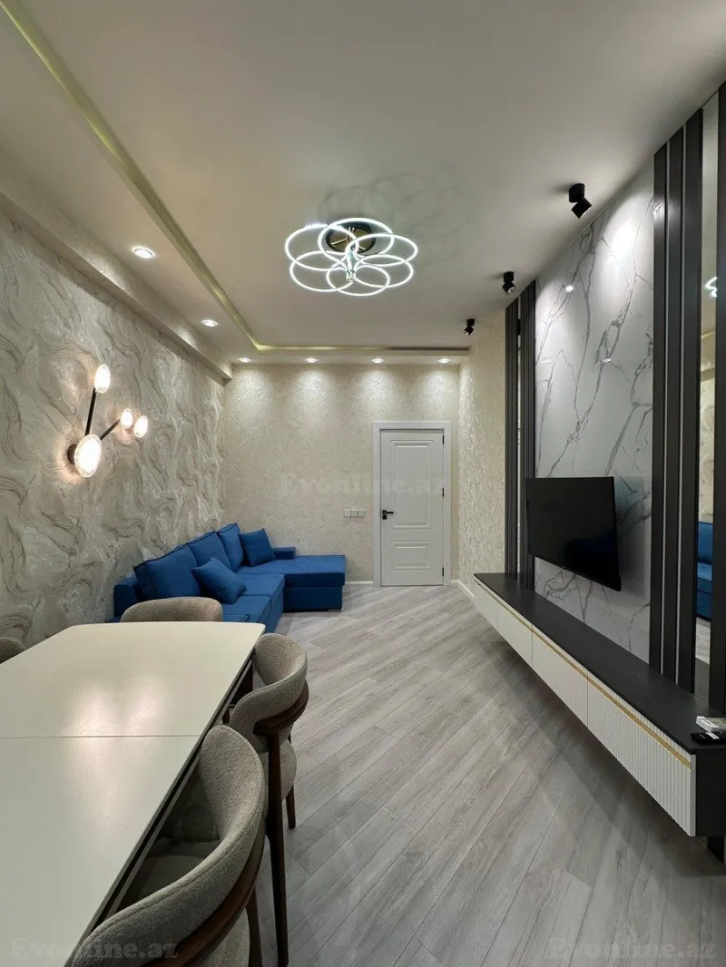 Satılır 2 otaqlı Mənzil Yeni tikili 55 m² Həzi Aslanov m. - şəkil 4