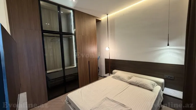 Kirayə verilir 2 otaqlı Mənzil Yeni tikili 58 m² Sabunçu r. - şəkil 2