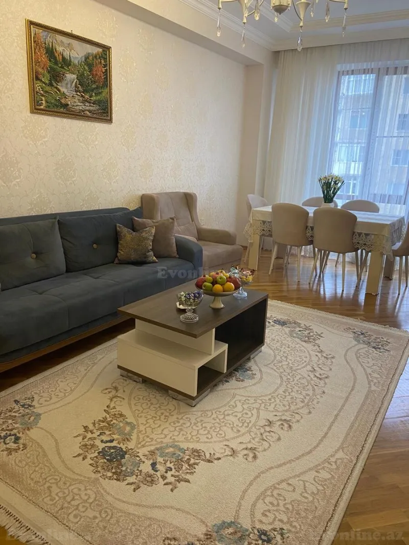 Kirayə verilir 3 otaqlı Mənzil Yeni tikili 125 m² Yasamal - şəkil 8