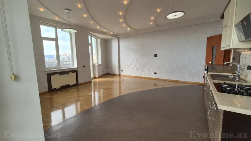 Satılır 3 otaqlı Mənzil Yeni tikili 120 m² İnşaatçılar m. - şəkil 2