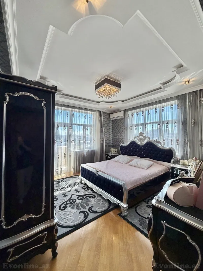 Satılır 4 otaqlı Mənzil Yeni tikili 204 m² Elmlər Akademiyası m. - şəkil 7