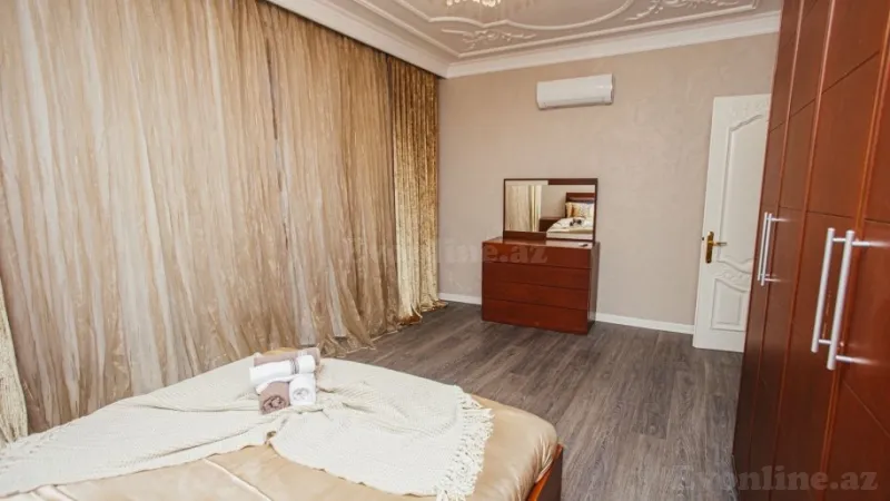 Kirayə verilir 3 otaqlı Mənzil Yeni tikili 200 m² Nizami m. - şəkil 4