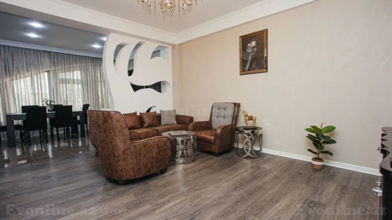 Kirayə verilir 3 otaqlı Mənzil Yeni tikili 200 m² Nizami m. - şəkil 7