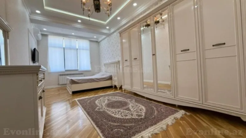 Kirayə verilir 3 otaqlı Mənzil Yeni tikili 160 m² Nərimanov r. - şəkil 6