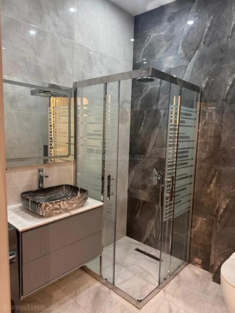 Satılır 2 otaqlı Mənzil Yeni tikili 95 m² Nəsimi r. - şəkil 8