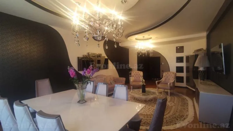 Satılır 4 otaqlı Mənzil Yeni tikili 178 m² Nizami m. - şəkil 3