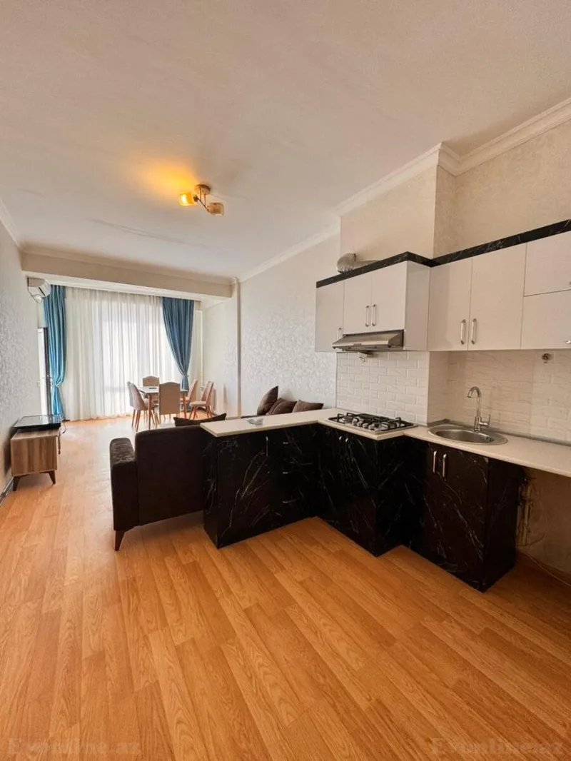 Kirayə verilir 2 otaqlı Mənzil Yeni tikili 80 m² Gənclik m. - şəkil 3