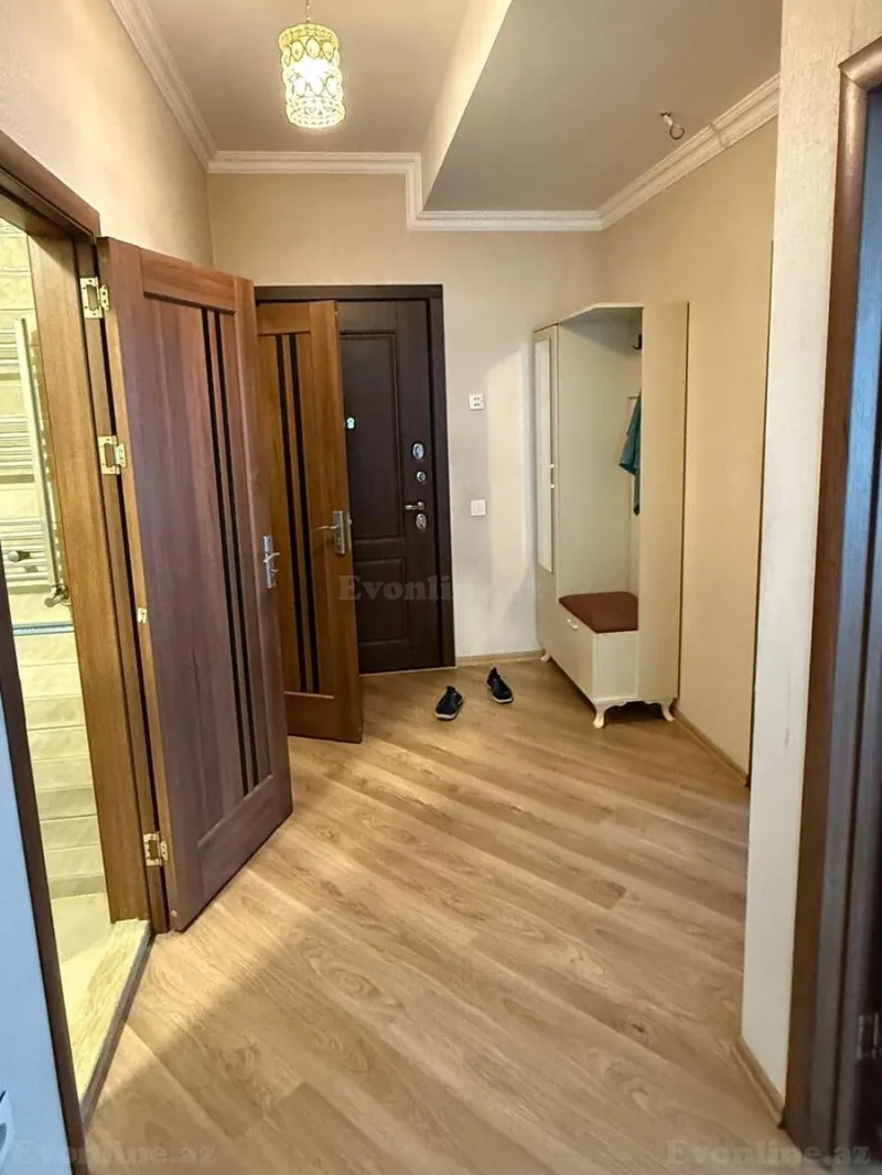 Kirayə verilir 2 otaqlı Mənzil Yeni tikili 85 m² Nəsimi r. - şəkil 7