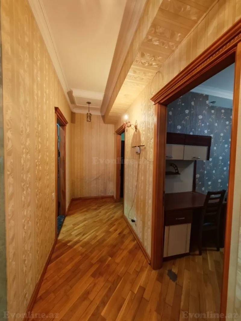 Kirayə verilir 3 otaqlı Mənzil Yeni tikili 95 m² Nəsimi r. - şəkil 3
