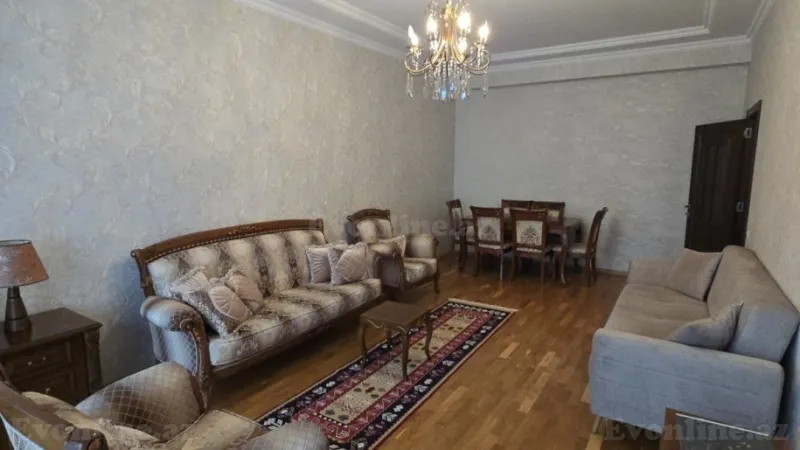 Kirayə verilir 2 otaqlı Mənzil Yeni tikili 70 m² İnşaatçılar m. - şəkil 2