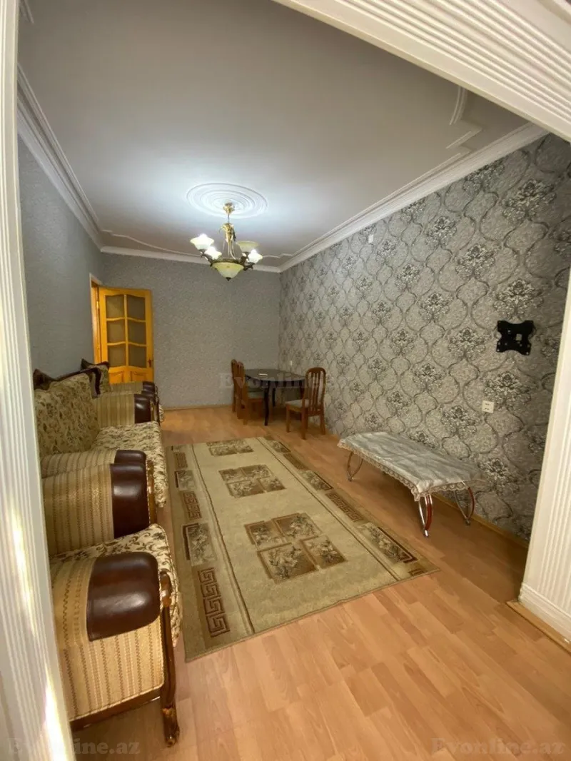 Kirayə verilir 4 otaqlı Mənzil Köhnə tikili 120 m² 8-ci mikrorayon - şəkil 3