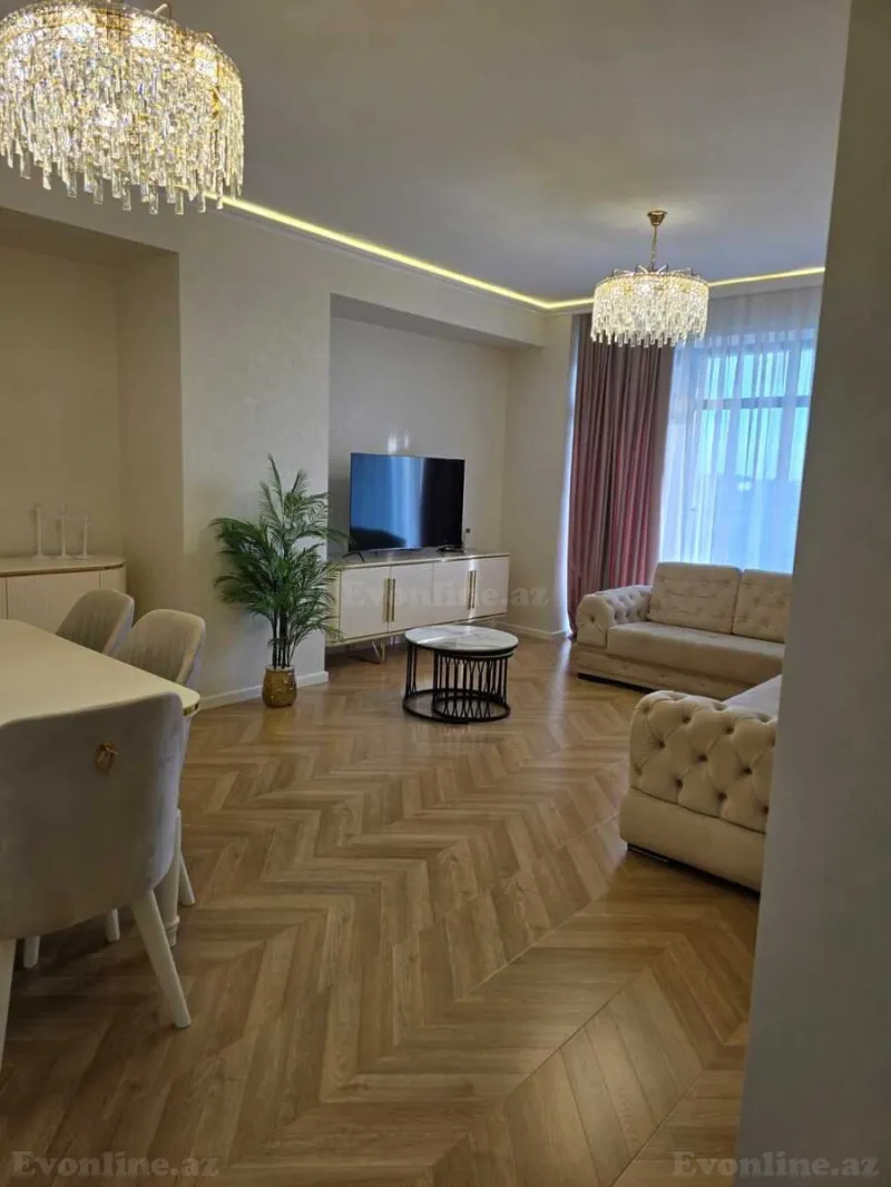 Kirayə verilir 3 otaqlı Mənzil Yeni tikili 148 m² 8 Noyabr m. - şəkil 3