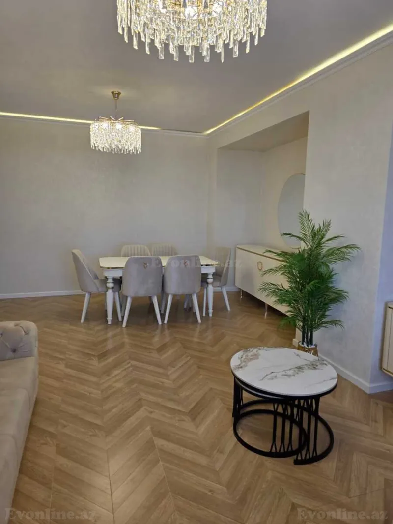 Kirayə verilir 3 otaqlı Mənzil Yeni tikili 148 m² 8 Noyabr m. - şəkil 6