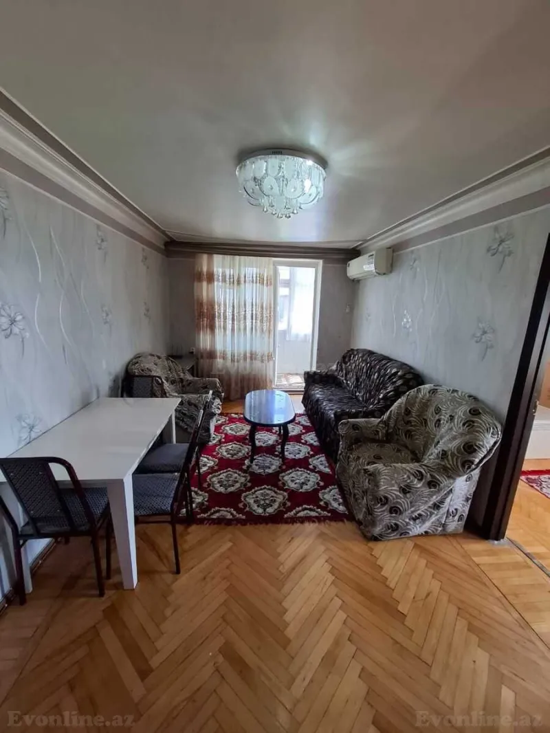 Kirayə verilir 2 otaqlı Mənzil Köhnə tikili 45 m² Nəriman Nərimanov m. - şəkil 3