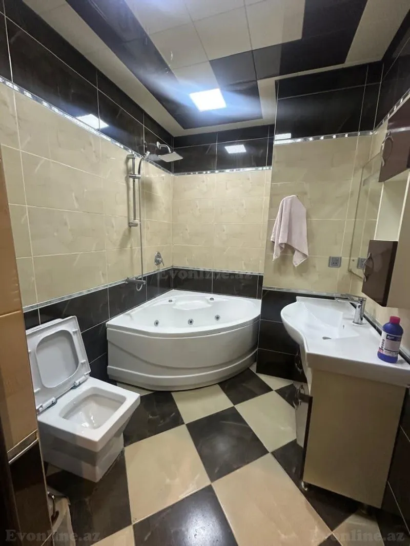 Kirayə verilir 3 otaqlı Mənzil Yeni tikili 90 m² 2-ci mikrorayon - şəkil 10