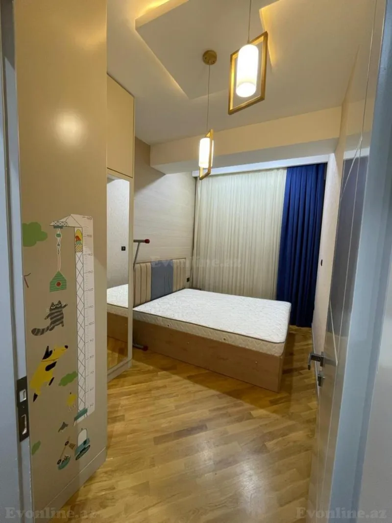 Kirayə verilir 2 otaqlı Mənzil Yeni tikili 65 m² Yeni Yasamal - şəkil 4