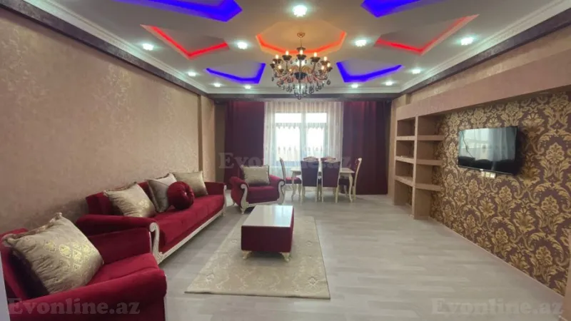 Bakı, Binəqədi r., Dərnəgül m., 8-ci mikrorayonda 3 otaqlı mənzil kirayə verilir