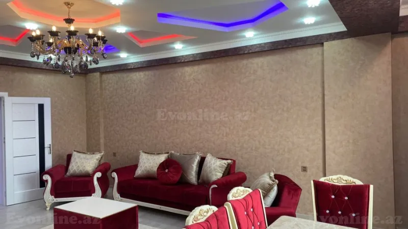 Kirayə verilir 3 otaqlı Mənzil Yeni tikili 140 m² 8-ci mikrorayon - şəkil 3