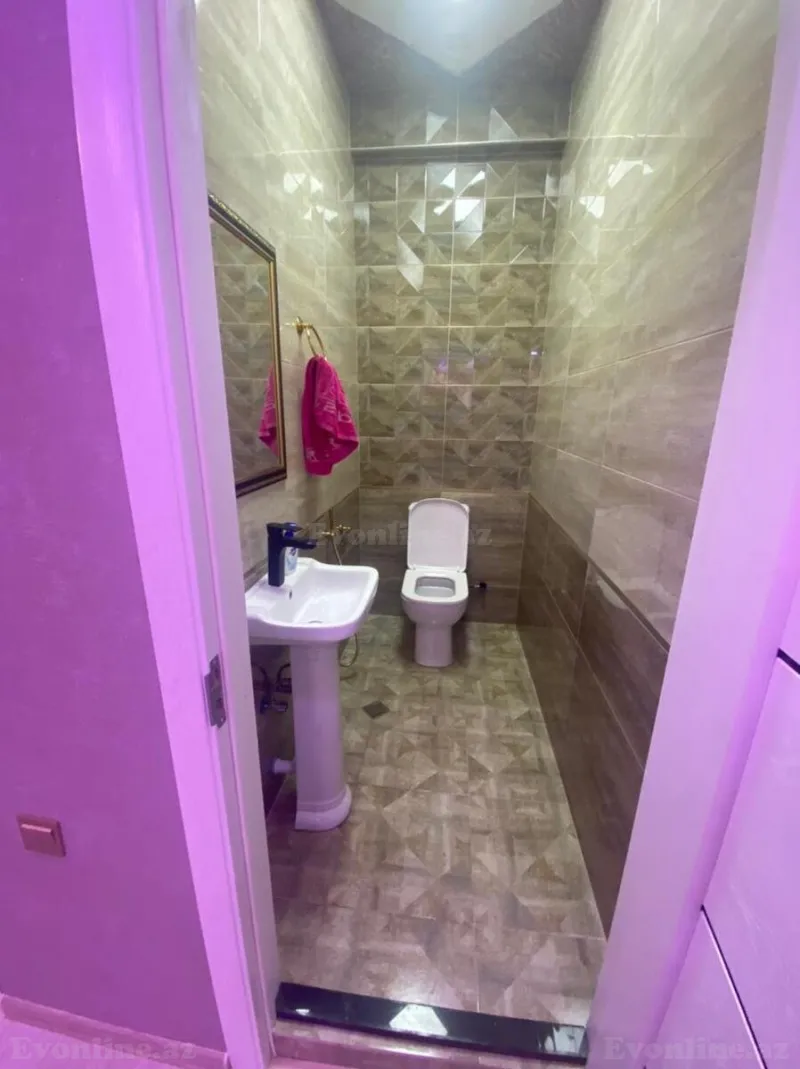 Kirayə verilir 3 otaqlı Mənzil Yeni tikili 140 m² 8-ci mikrorayon - şəkil 8