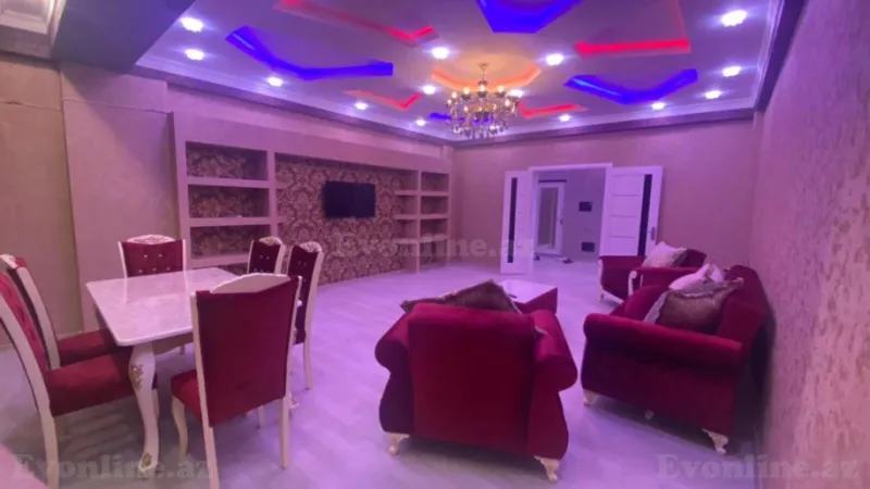 Kirayə verilir 3 otaqlı Mənzil Yeni tikili 140 m² 8-ci mikrorayon - şəkil 9