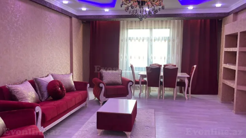 Kirayə verilir 3 otaqlı Mənzil Yeni tikili 140 m² 8-ci mikrorayon - şəkil 12