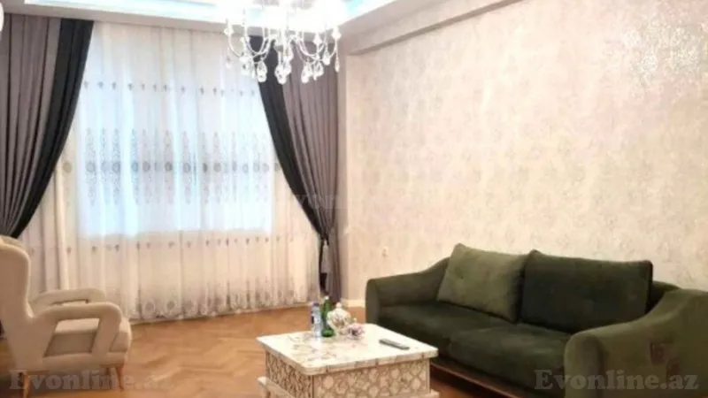 Kirayə verilir 3 otaqlı Mənzil Yeni tikili 124 m² Nəsimi r.