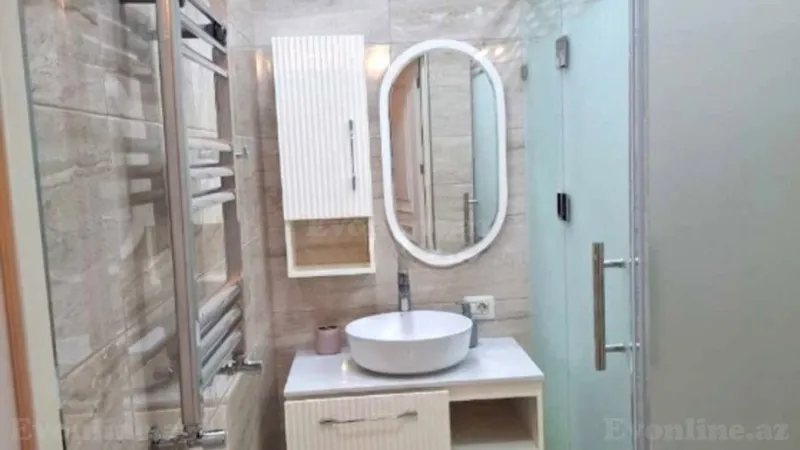 Kirayə verilir 3 otaqlı Mənzil Yeni tikili 124 m² Nəsimi r. - şəkil 13