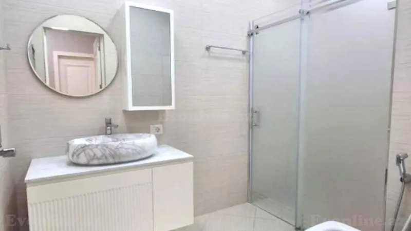 Kirayə verilir 3 otaqlı Mənzil Yeni tikili 124 m² Nəsimi r. - şəkil 16