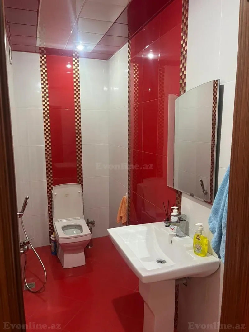 Kirayə verilir 2 otaqlı Mənzil Yeni tikili 90 m² 6-cı mikrorayon - şəkil 14