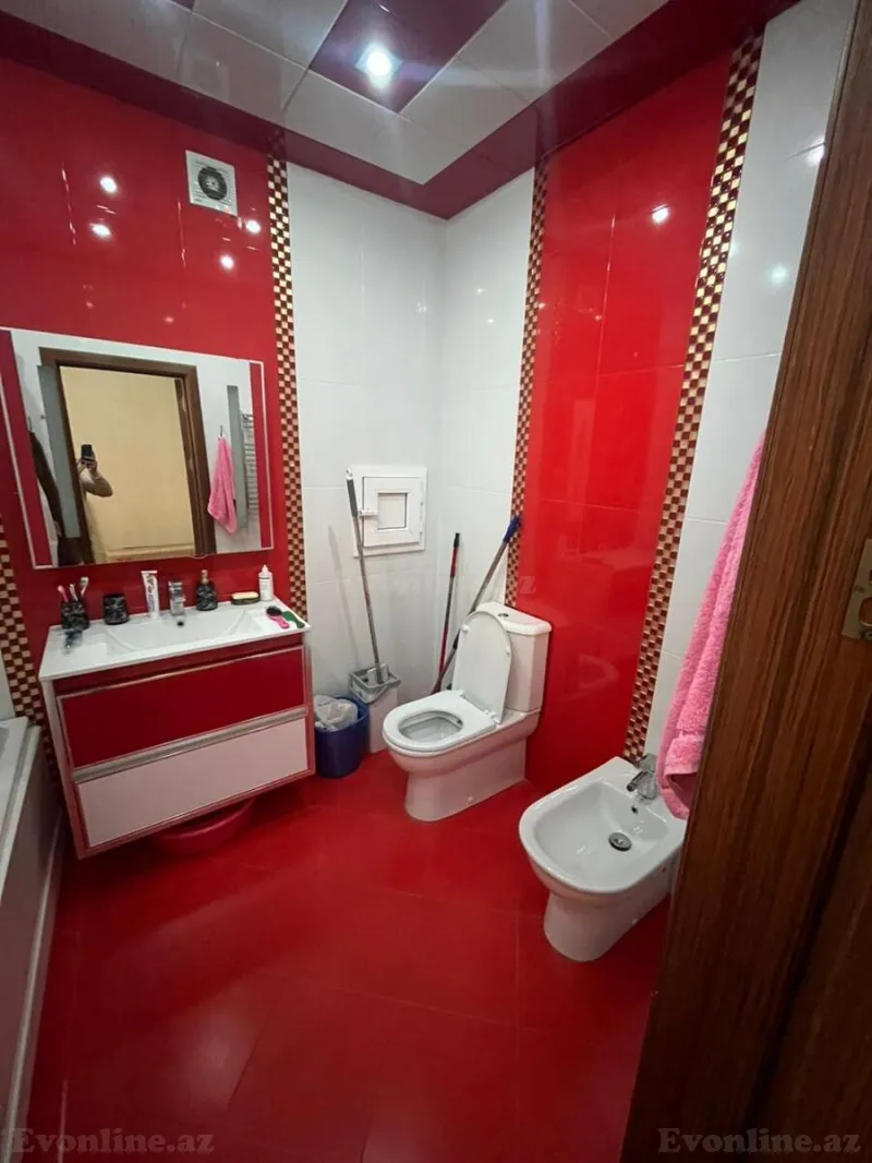 Kirayə verilir 2 otaqlı Mənzil Yeni tikili 90 m² 6-cı mikrorayon - şəkil 15