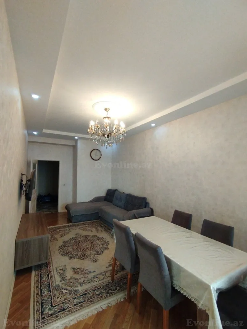 Satılır 2 otaqlı Mənzil Yeni tikili 70 m² Qara Qarayev m. - şəkil 2