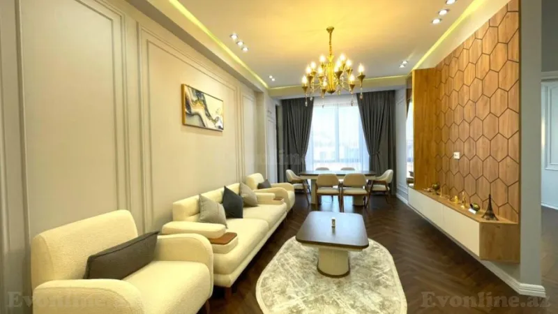 Satılır 3 otaqlı Mənzil Yeni tikili 96 m² Nəriman Nərimanov m. - şəkil 2